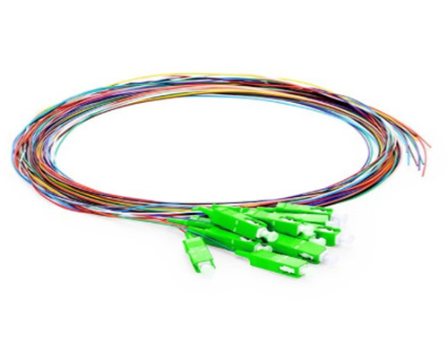 Cabo de fibra de pigtail codificado por cores SC