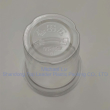 10oz clear pet cup recyclable for ice cream