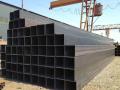 Black Welded Rectangular / Square Steel Pipe/Tube