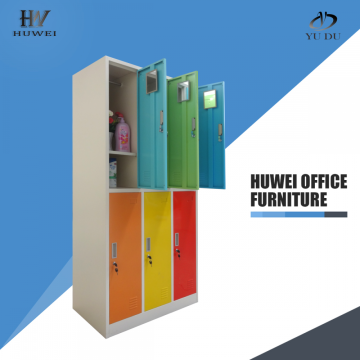 6 puerta colorida Godrej Steel Almirah Locker