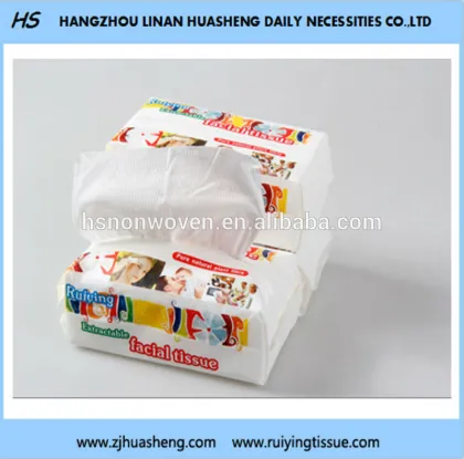 facial tissue soft pack HS48 Extractable Pack Tissue