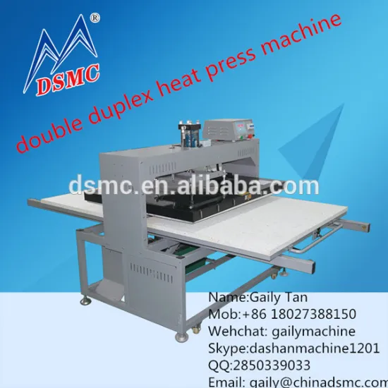 big size 120*150cm hydraulic double-position wholesale heat transfer press machine