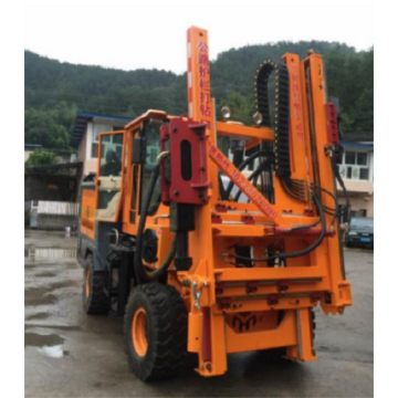 Honggong Highway Guardrail Piling machines