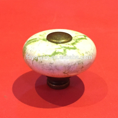 Round Ceramic Cabinet Knob for furniture and drawer