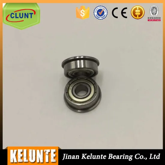 China Factory Miniature Flange Ball Bearing Mini Flanged Ball Bearing