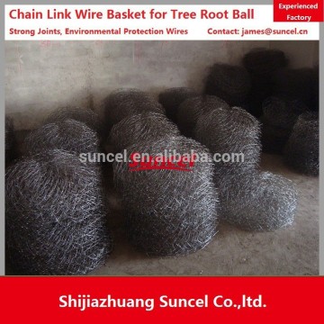 Suncel Chain Link fence Mesh for Plant / tree Root Ball Mesh Basket