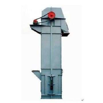 Vertical hoist bucket conveyor