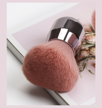 Round Loose Synthetic Hair Powder Brush