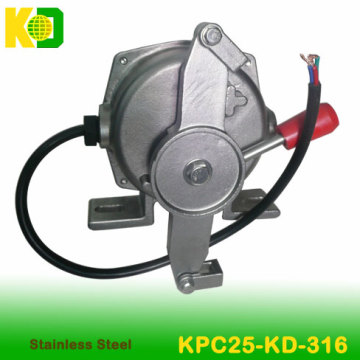 Stainless steel belt conveyor protection pull cord switch