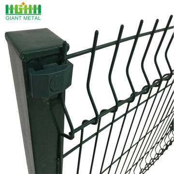 PVC Dilapisi Dilas 3D Curvy Wire Mesh Fence