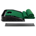 Tapete de golf verde esencial para el entrenamiento de golf