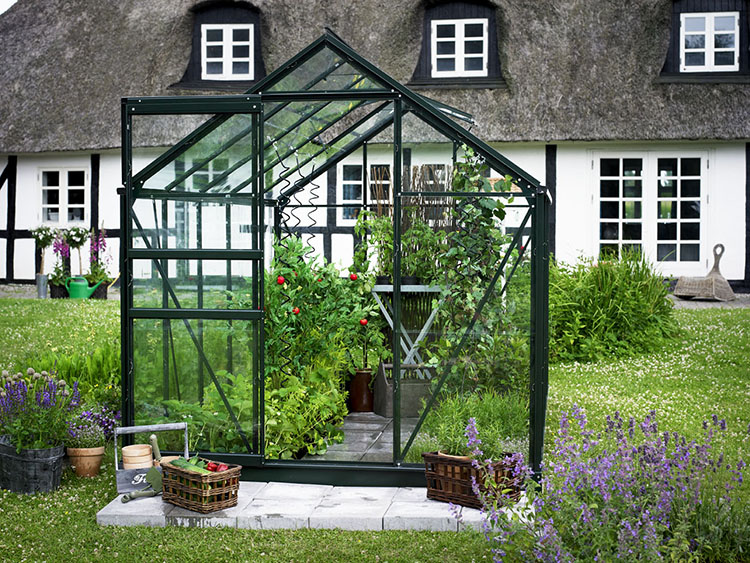 glass garden greenhouse