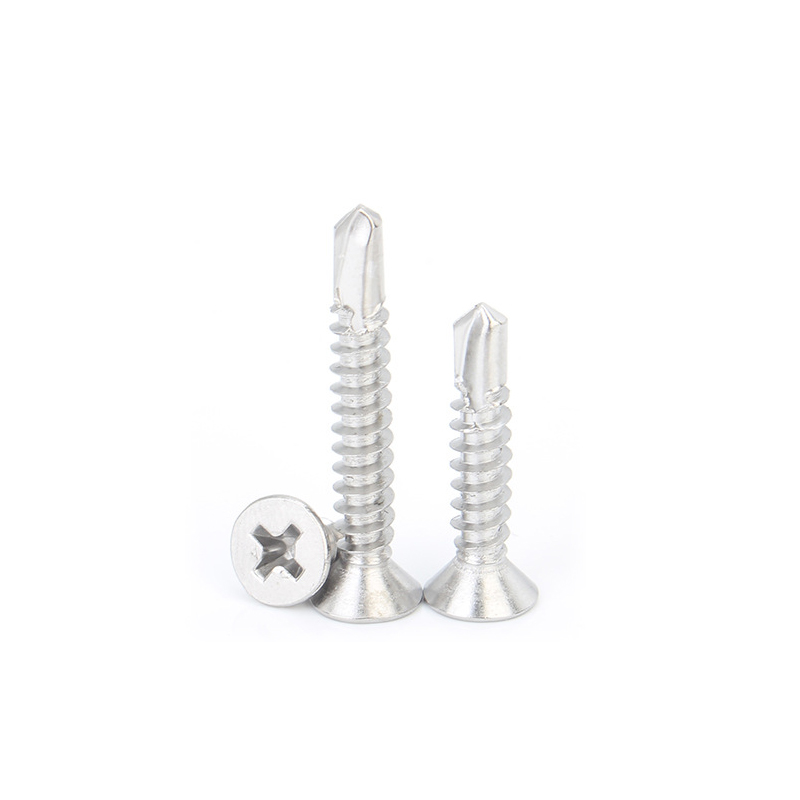 Head Drilling Screws With Tapping Screw Thread