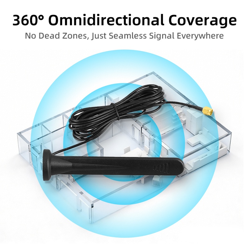 5G full band waterproof suction cup antenna 9