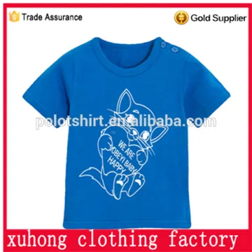 Wholesale OEM adorable plain soft kids t-shirt