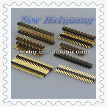 Hot sell B1272 1.27mm Pitch 4-pins Right Angle Wafer Vertical Wafer SMT Dual Row Pin Headers