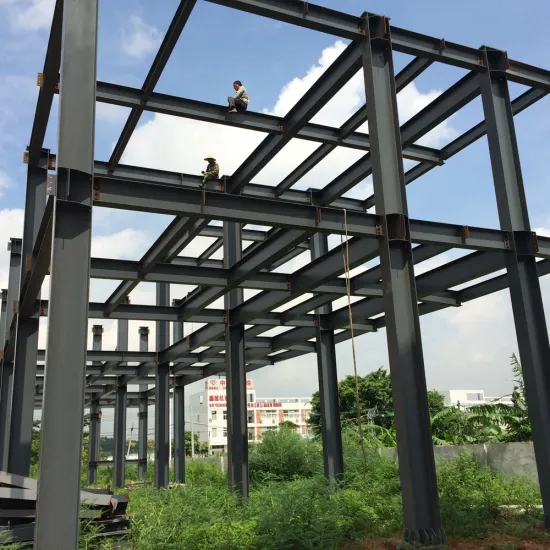 2 story steel building Steel Frame warehouse