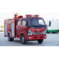 Большая скидка двойной ряд 4CBM Fire Fighting Truck