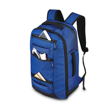 Water Resistant Polyester Laptop Backpack with USB Charging and Anti-Theft Features