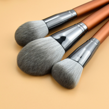 Bán chạy nhất 12 cái Gỗ Xử lý Tổng hợp Tóc Trang điểm Bàn chải Bộ dụng cụ Powder Cosmetic Brush Set