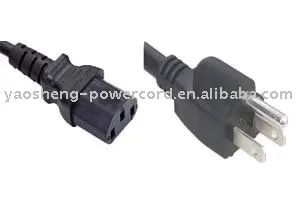UL approval molded power cord