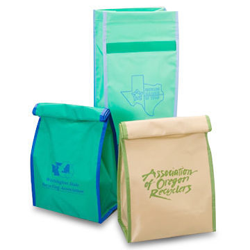 Lunch Totes, Eco-friendly Material, Can Passed LFGB Test, Customized Designs are Accepted