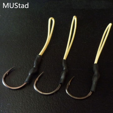 Mustad Taigek Jigging Fishing Hooks - Sizes 2/0 to 12/0