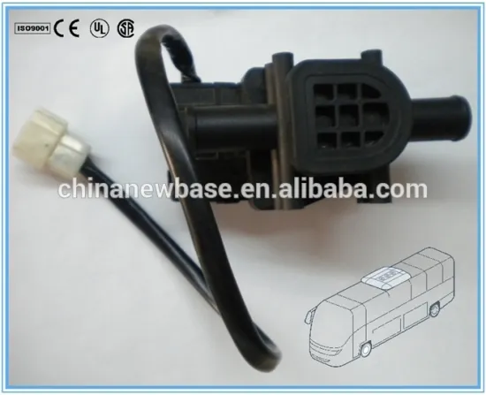 Bus Electric heater tap water control actuator valve