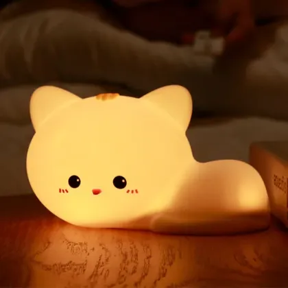 Adorable Touch Sensor Cat Night Light