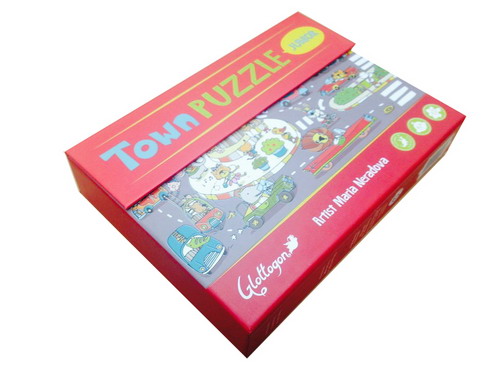 Paper Cardboard Jigsaw Puzzle Game