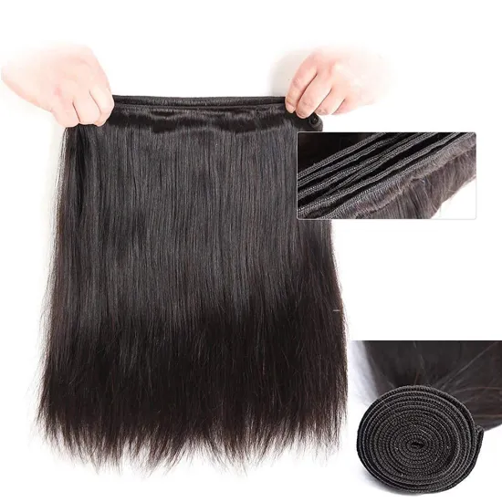 No any split ends virgin brazilian hair high quality wholesale bundles human hair straight  8-30'' Virgin hair bundles