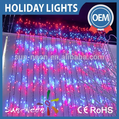 Waterfall Christmas Lights Led Curtain Light