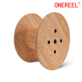 Wooden Empty Electrical Power Cable Spool