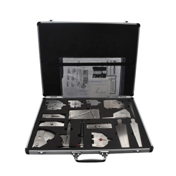 Neue GNB-01K-Kurztyp-Sperre und wichtige tragbare Aluminium-Fallschweißungsinspektions-Messgeräte-Werkzeugkits