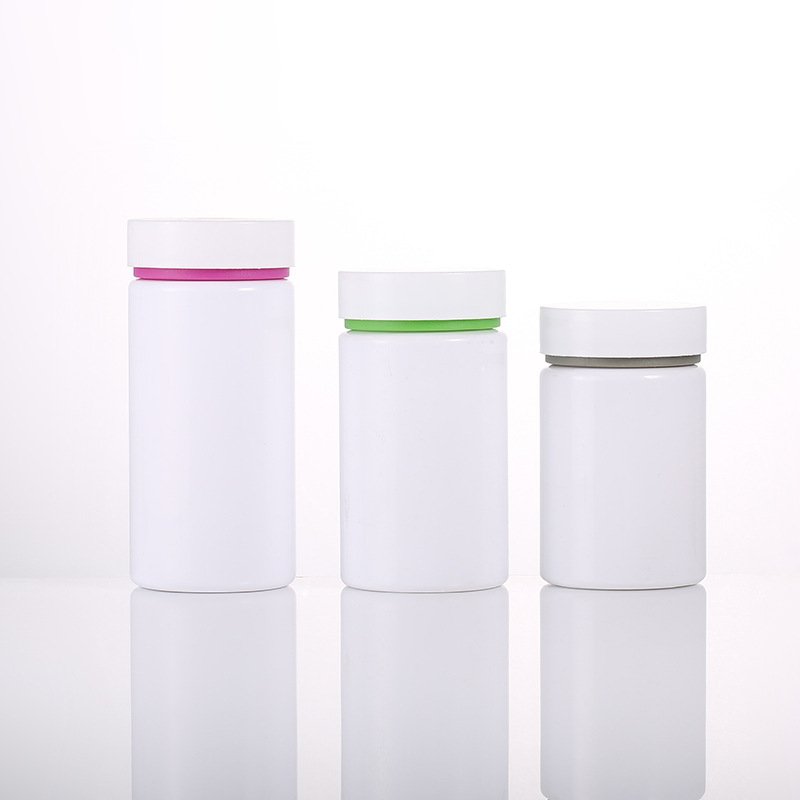 straight round capsule bottle