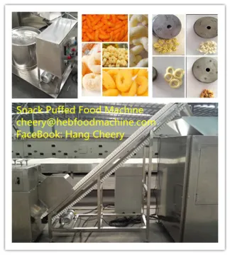 SH-23 food factory corn puffed snack food machine