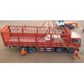 12 Roda Dongfeng Cargo Truck Lattice Truck