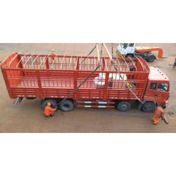 12 Roda Dongfeng Cargo Truck Lattice Truck