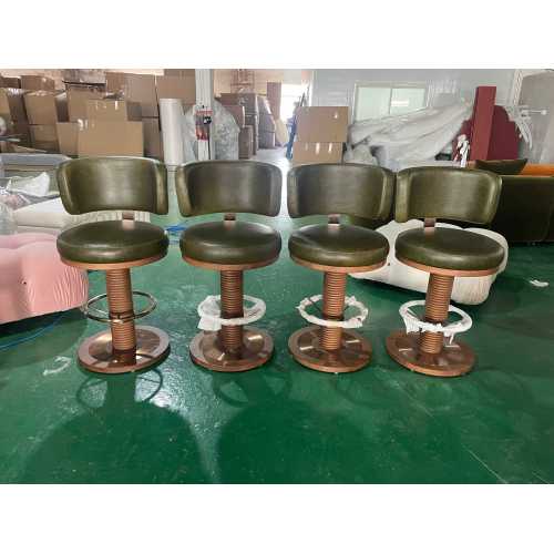 Wooden Counter Chairs Kitchen Bar Stool with Backs
