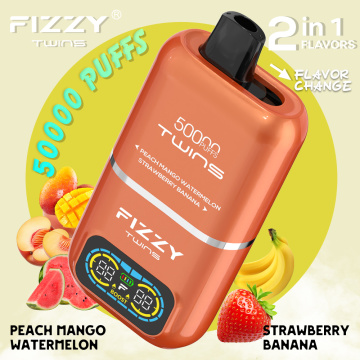 Bulk Buy Wholesale Fizzy Twins 50000 Puffs vape