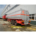 3 Eixos 50CBM Petroleum Tanker Trailers