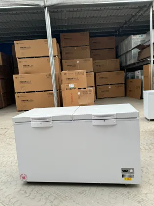 White Horizontal Small Household Freezer Deep Chest Freezer
