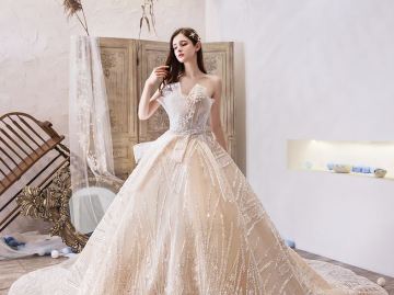 Strapless main wedding dress alterations