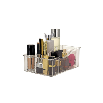 Löschen Sie große Acrylwürfel tragbare Make -up -Organizer