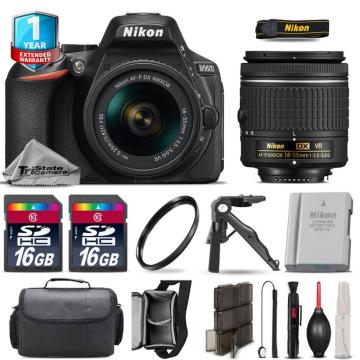 Nikon D5600 DSLR Camera + 18-55mm VR + Extra Battery + UV + 32GB
