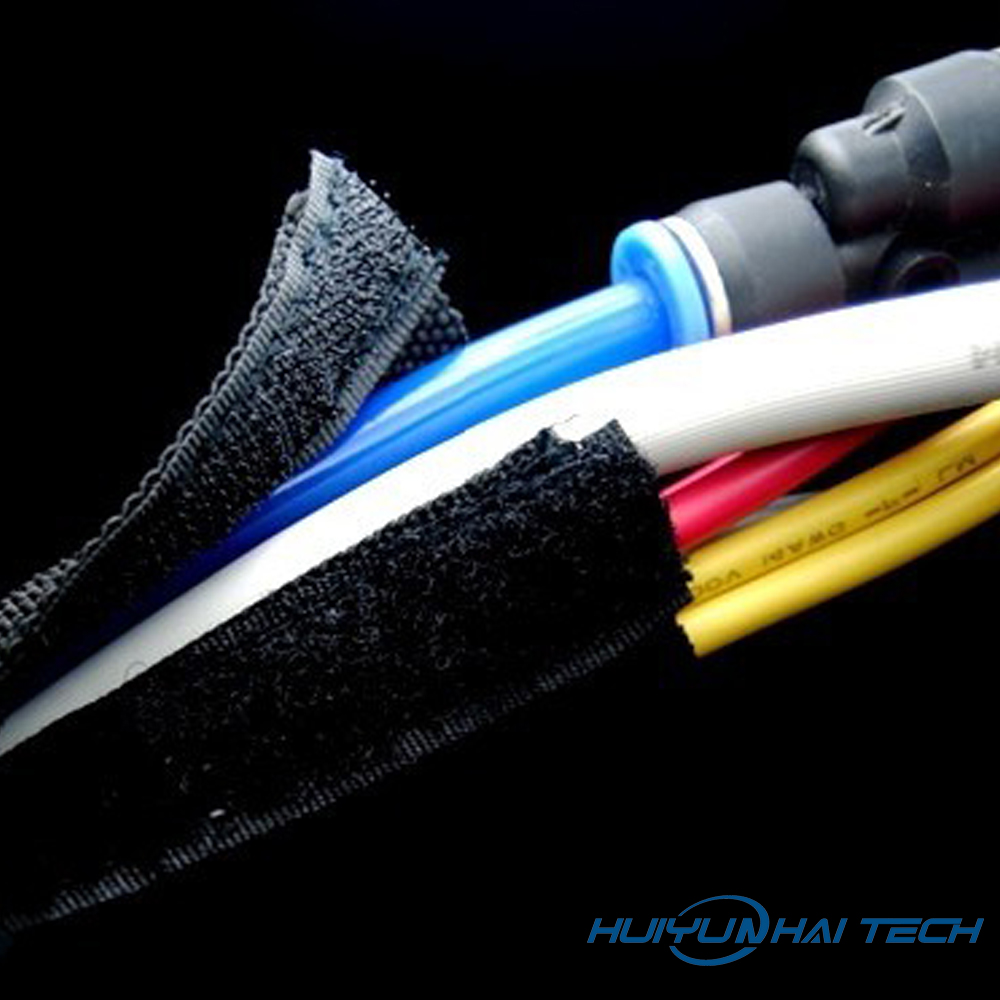 Velcro Braided Sleeve For Cable Harness China Manufacturer