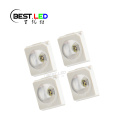 570nm LED Emitters Dome Lens SMD LED 60-grader