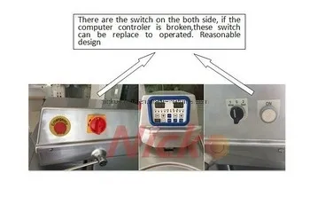 Speed Commercial Cake Bread Spiral Dough Mixer Flour Kneader