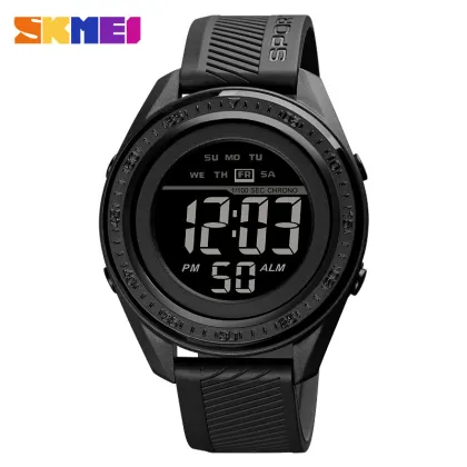 SKMEI Men's Watch 1638: Simple, Stop Digital, Waterproof Wristwatch Perfect for Sports