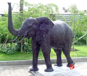 large bronze thailand elephant statue